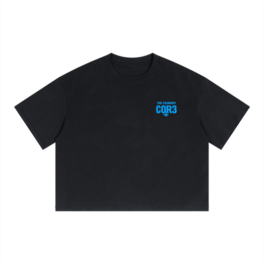 Night Miles Crop Tee